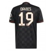 Muški Nogometni Dres Bayern Munich Alphonso Davies #19 Rezervni 2025-26 Kratak Rukav Muški Nogometni Dres Bayern Munich Alphonso Davies #19 Rezervni 2025-26 Kratak Rukav